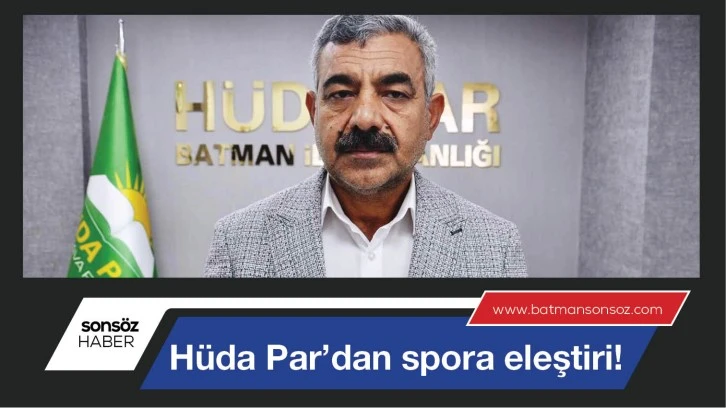 Hüda Par’dan spor yorumu