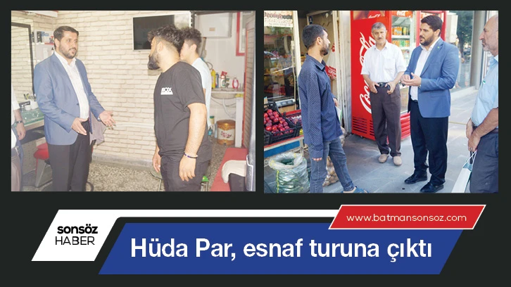 Hüda Par, esnaf turuna çıktı