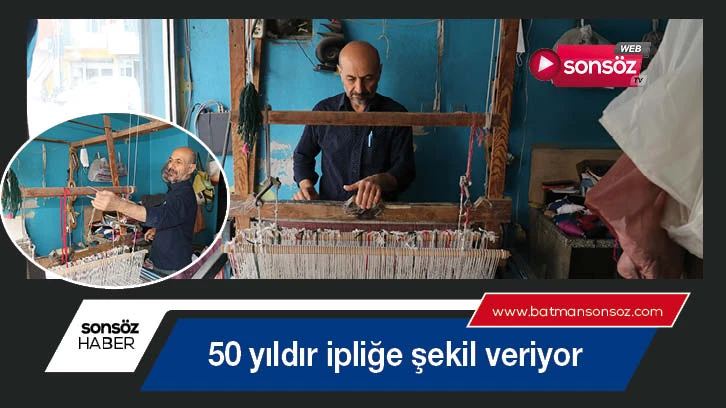 İpliğe şekil veriyor