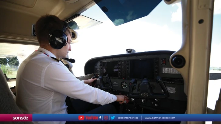 İstikbali göklerde arayan pilot adayları Gaziantep'te yetişiyor