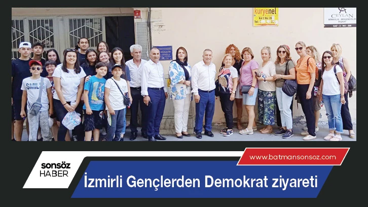 İzmirli Gençlerden Demokrat ziyareti