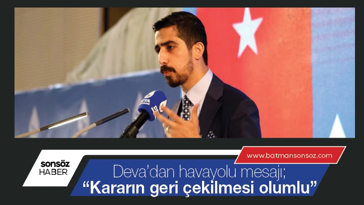 “Kararın geri çekilmesi olumlu”