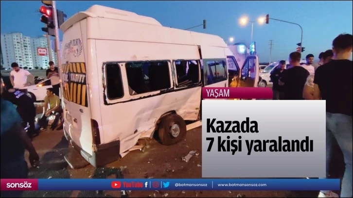 Kazada 7 kişi yaralandı