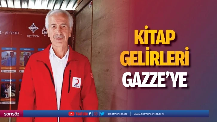 Kitap gelirleri Gazze’ye…