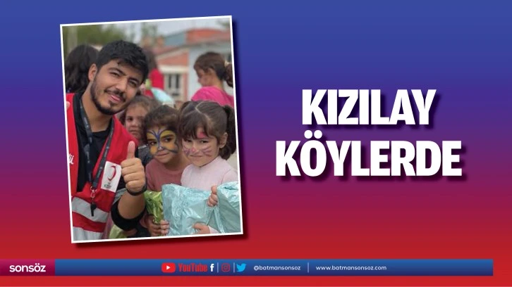 Kızılay köylerde