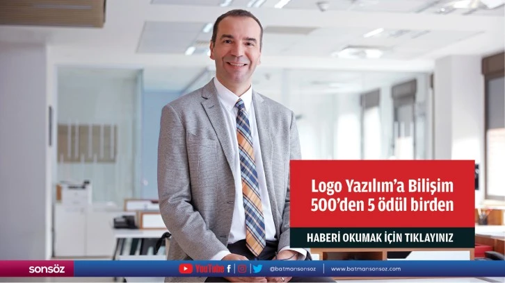 Logo Yazılım'a Bilişim 500'den 5 ödül birden