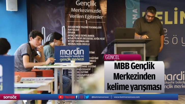 MBB Gençlik Merkezinden kelime yarışması