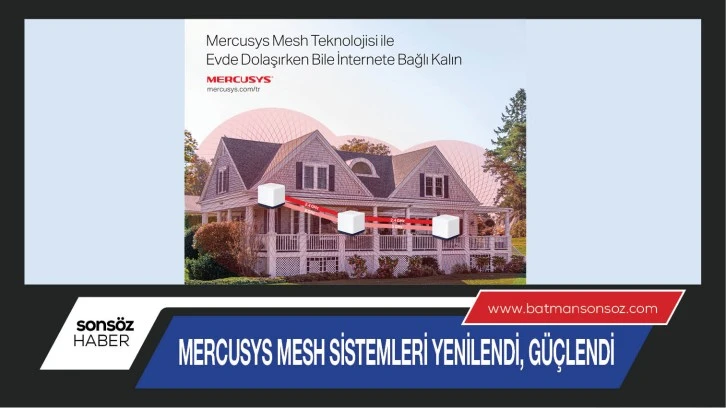 Mercusys Mesh Sistemleri Yenilendi, Güçlendi