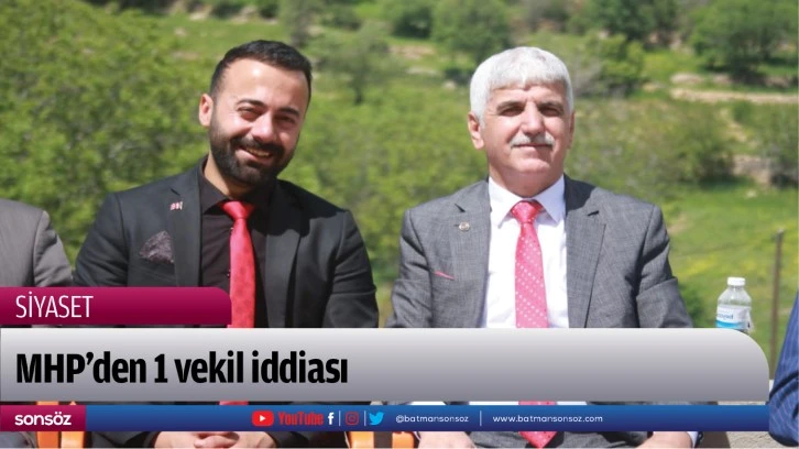 MHP’den 1 vekil iddiası