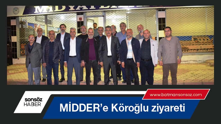 MİDDER’e Köroğlu ziyareti