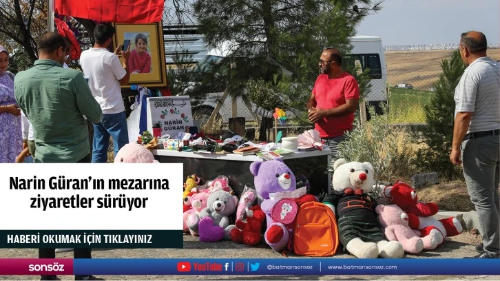 Narin Güran'ın mezarına ziyaretler sürüyor 