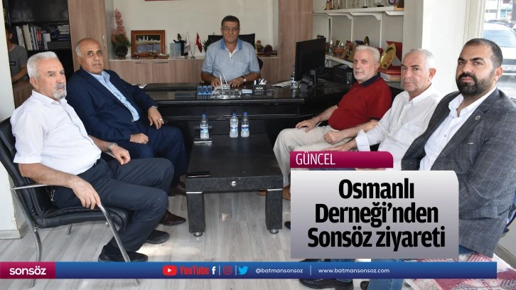 Osmanlı Derneği'nden Sonsöz ziyareti