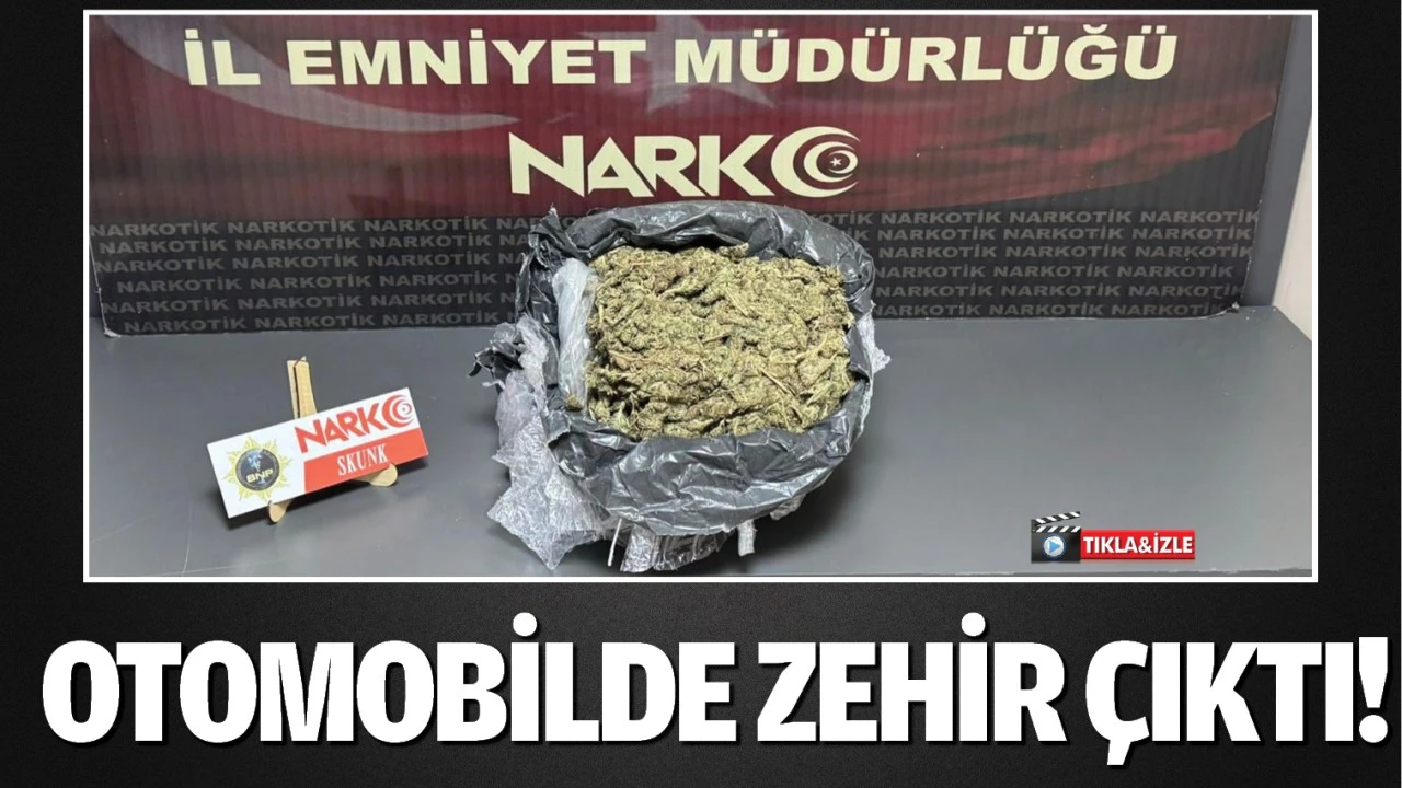 Otomobilde zehir çıktı!