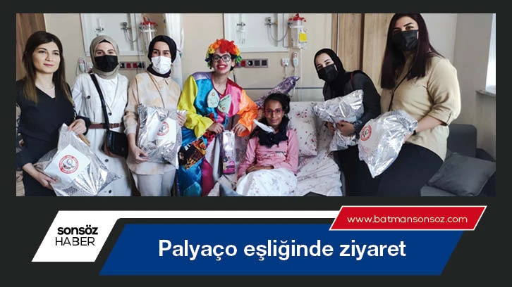 Palyaço eşliğinde ziyaret