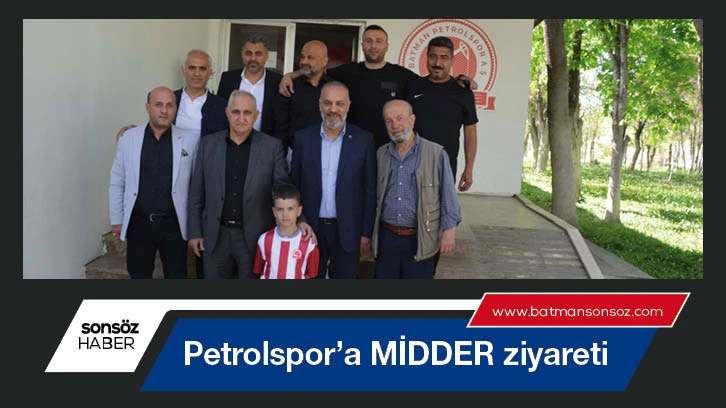 Petrolspor’a MİDDER ziyareti