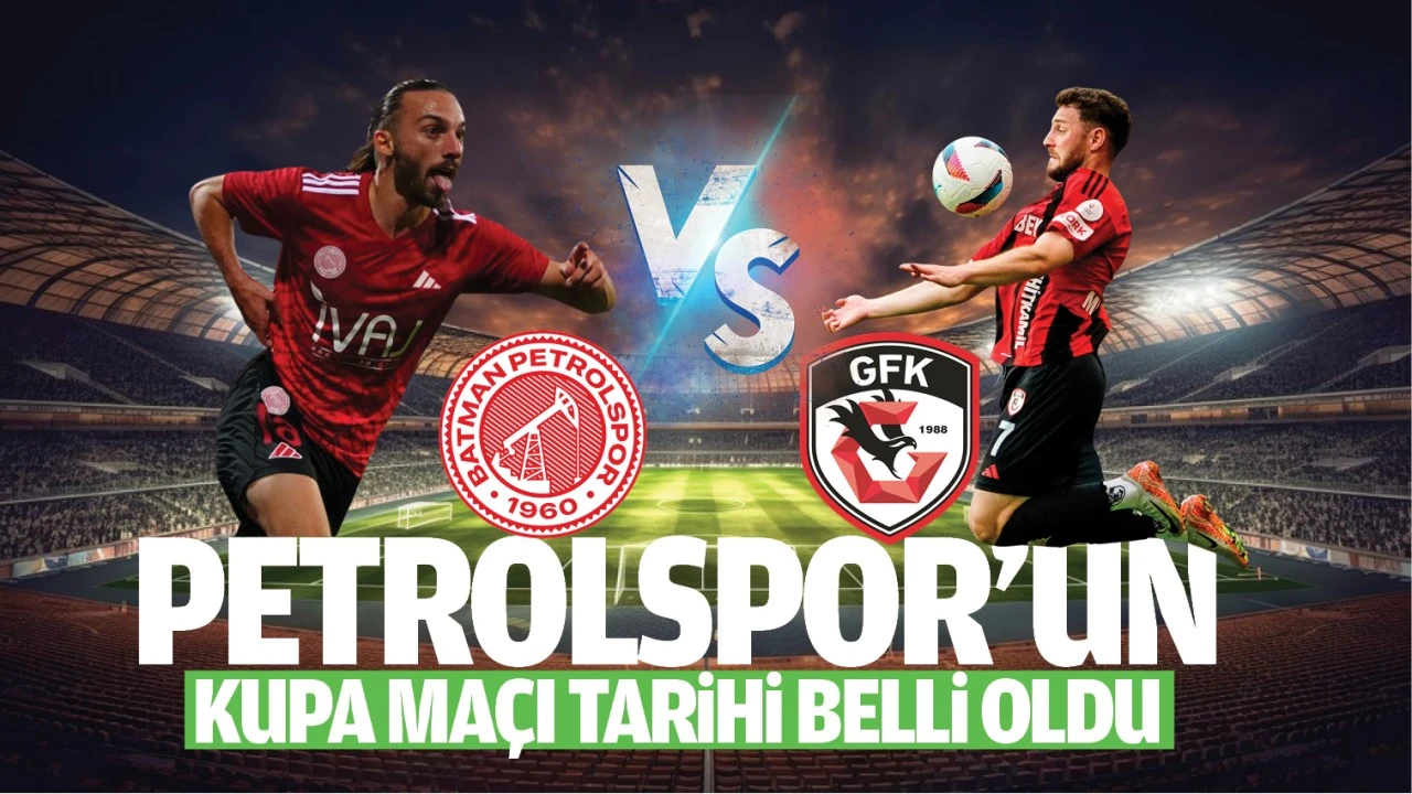 Petrolspor’un kupa maçı tarihi belli oldu