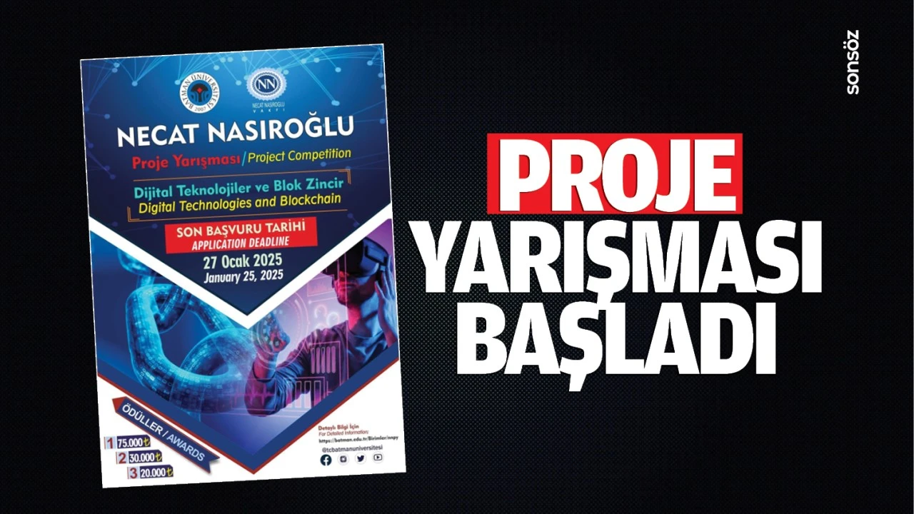 Proje yarışması başladı