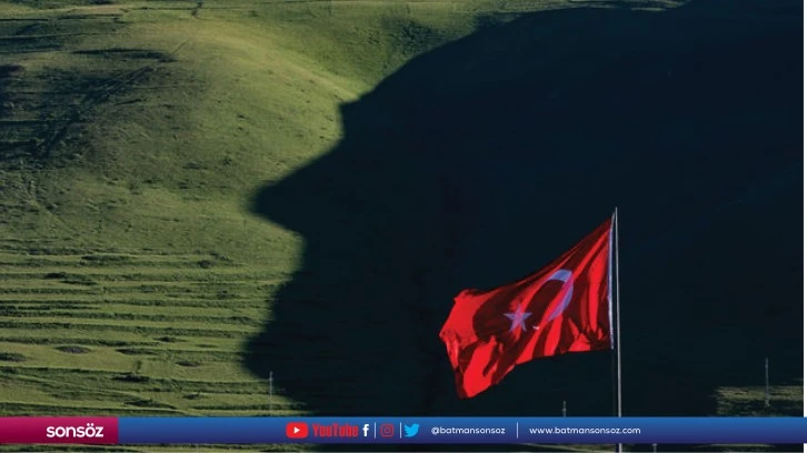 "Atatürk silüeti"nin oluşumu görüntülendi
