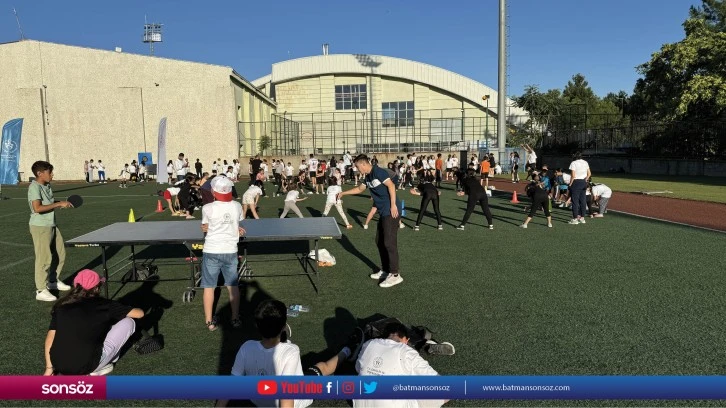 Siirt'te Yaz Spor Okulları ve Engelsiz Spor Okulları'nın açılışı yapıldı