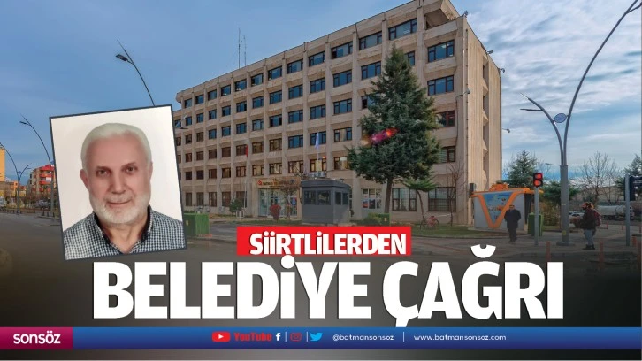 Siirtlilerden belediye çağrı