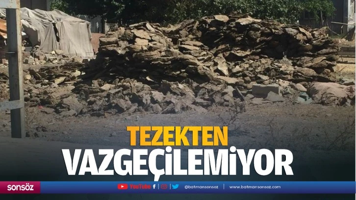 Tezekten vazgeçilemiyor