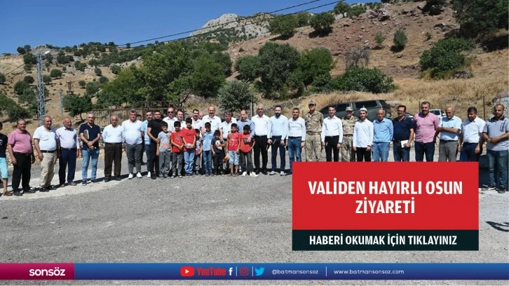 Validen hayırlı osun ziyareti