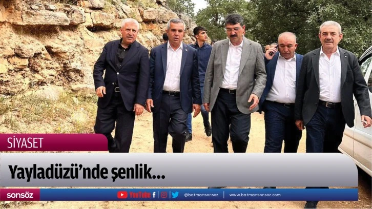 Yayladüzü’nde şenlik…