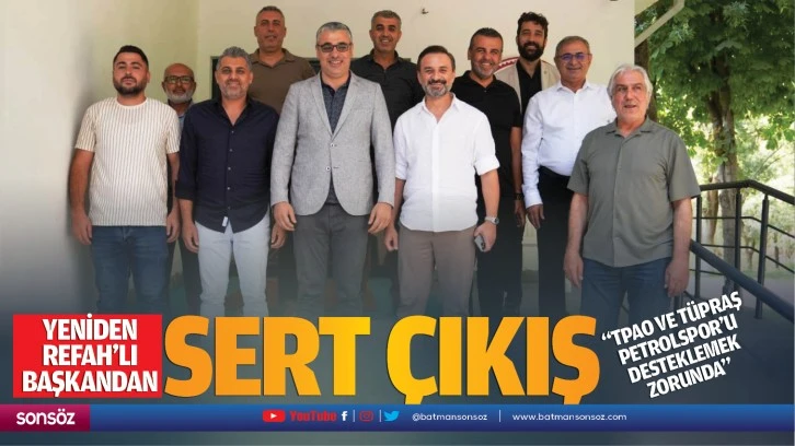 Yeniden Refah’lı Başkandan sert çıkış