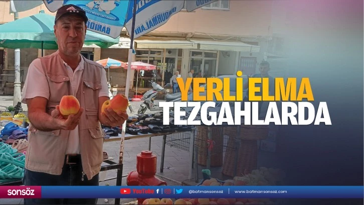 Yerli elma tezgahlarda