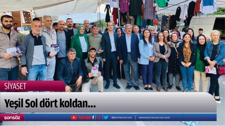 Yeşil Sol dört koldan…