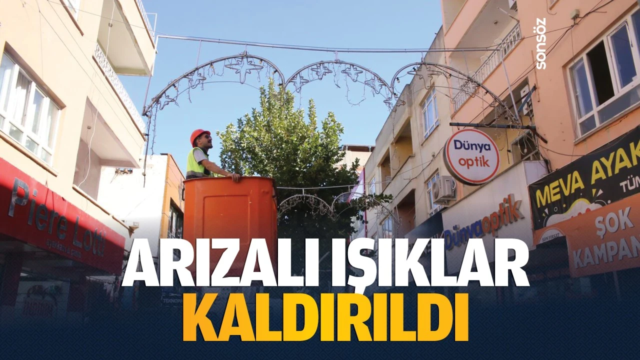 Arızalı ışıklar kaldırıldı