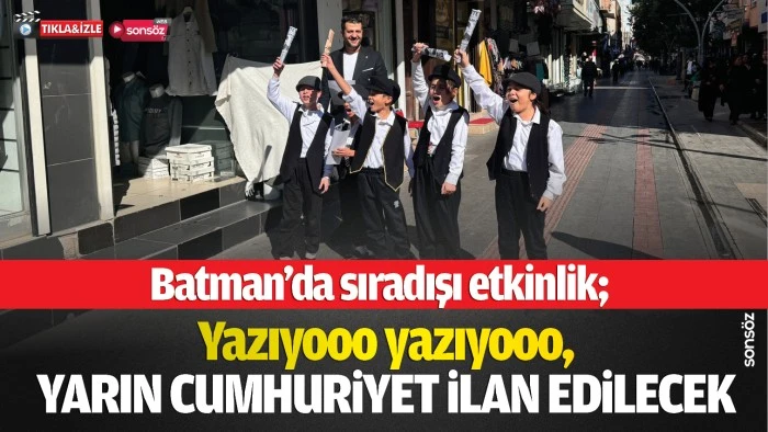 Batman’da sıradışı etkinlik