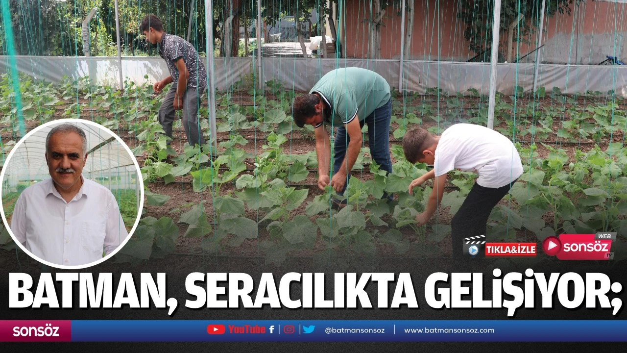 Batman, seracılıkta gelişiyor