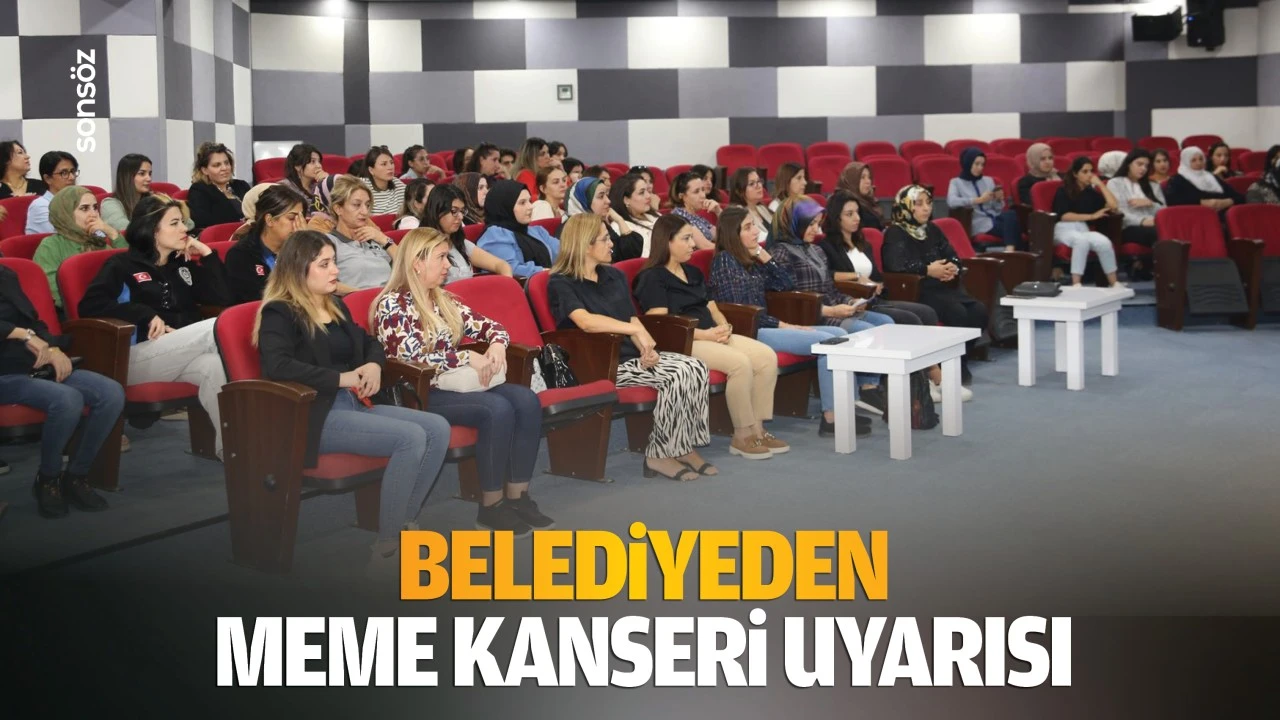 Belediyeden meme kanseri uyarısı