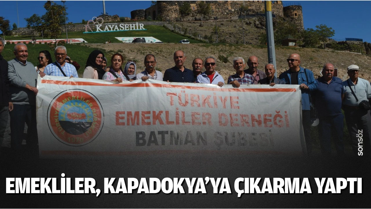 Emekliler, Kapadokya’ya çıkarma yaptı