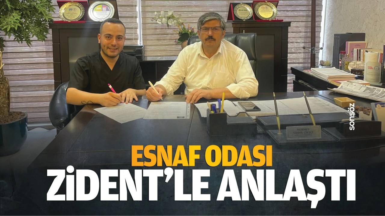 Esnaf Odası, Zident’le anlaştı