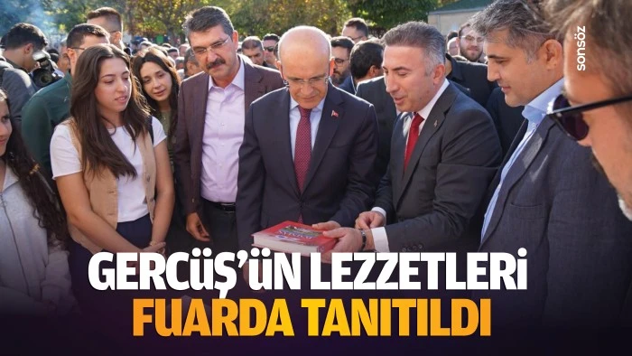 Gercüş’ün lezzetleri fuarda tanıtıldı