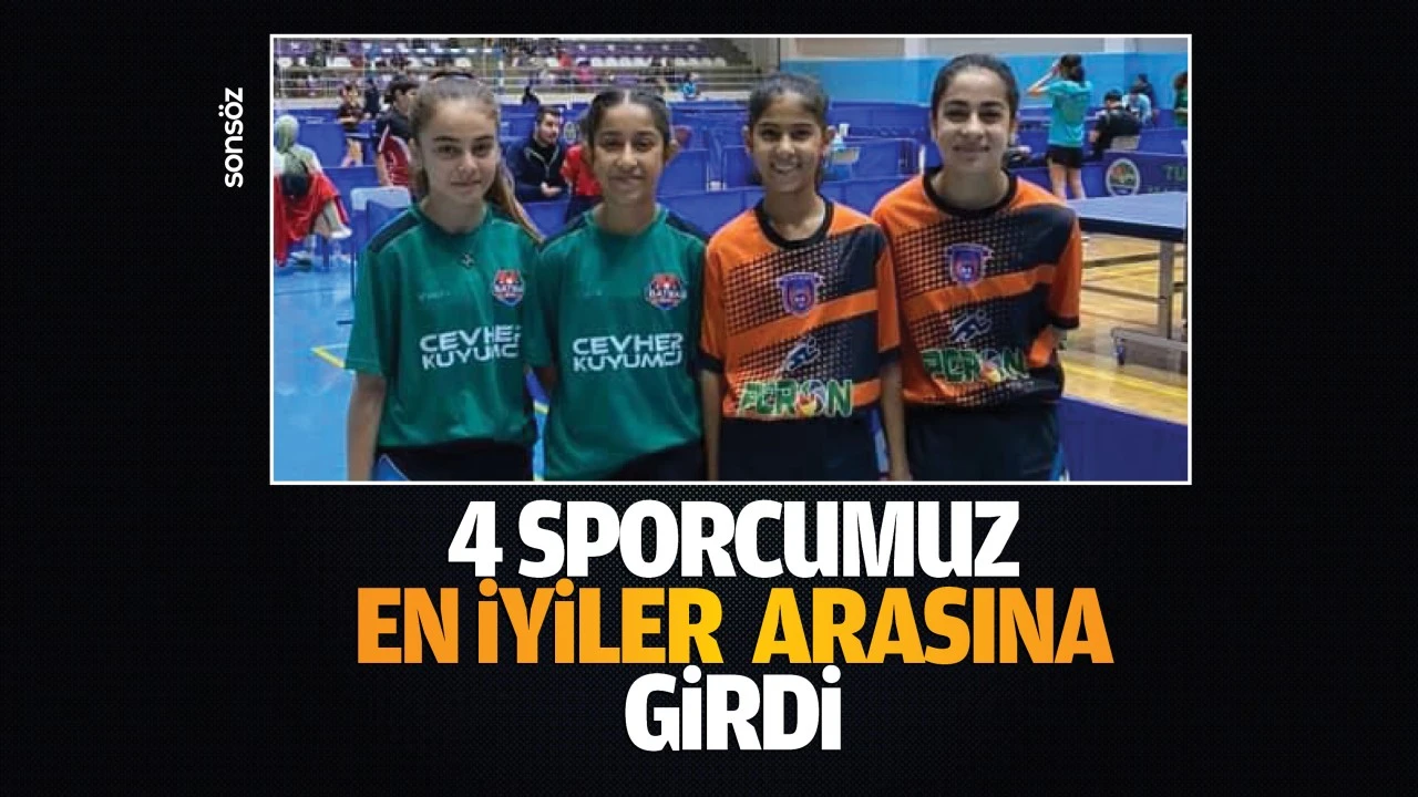  Sporcularımız, en iyiler arasına girdi