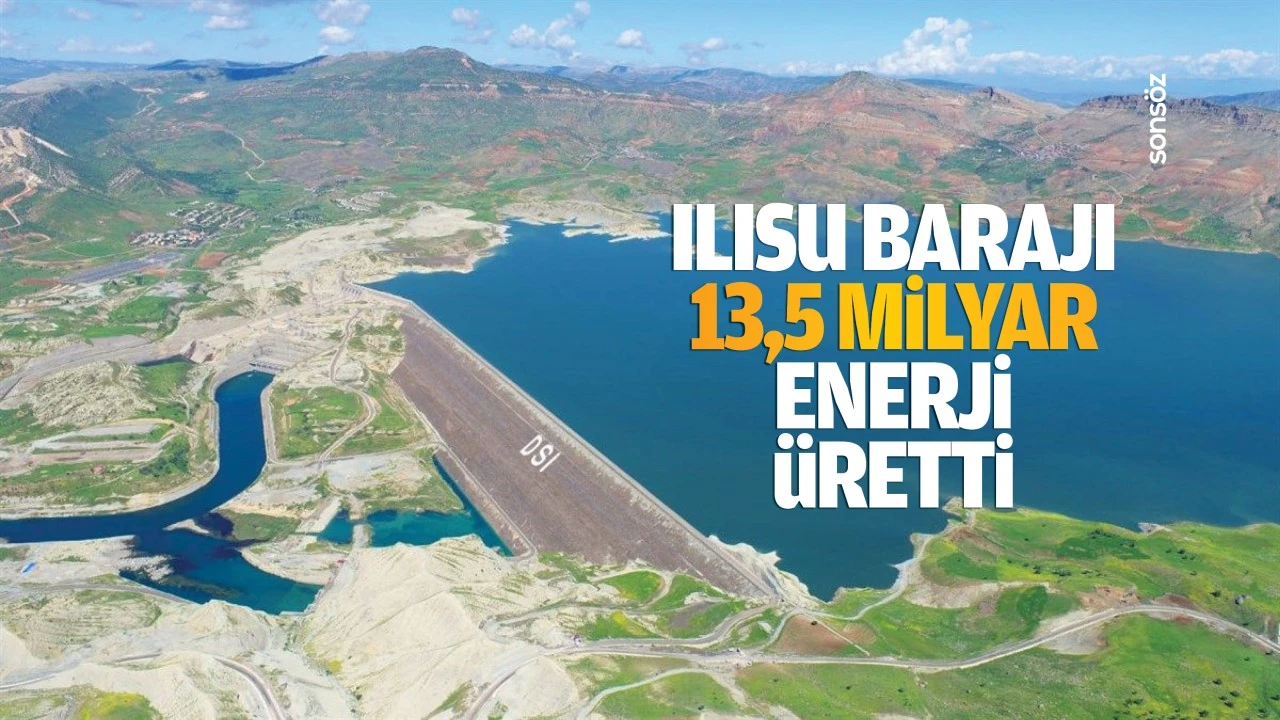 Ilısu Barajı, 13,5 milyar enerji üretti