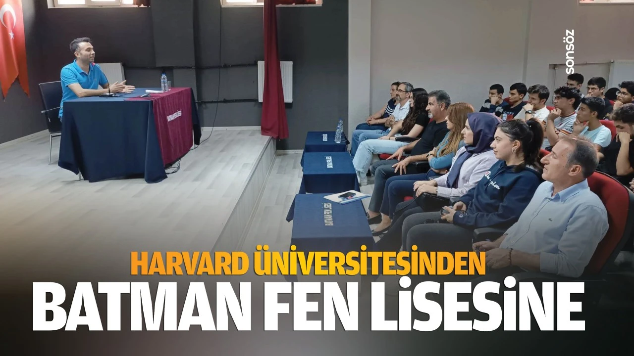 Harvard Üniversitesinden Batman Fen Lisesine…