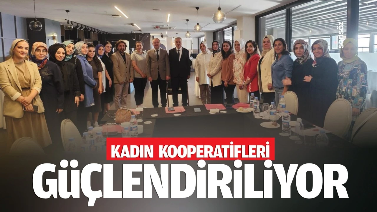 Kadın kooperatifleri güçlendiriliyor