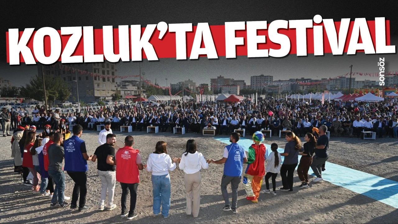 Kozluk’ta festival…