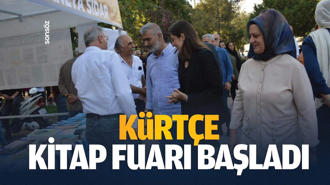 Kürtçe Kitap Fuarı başladı