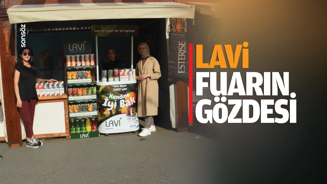 Lavi, fuarın gözdesi