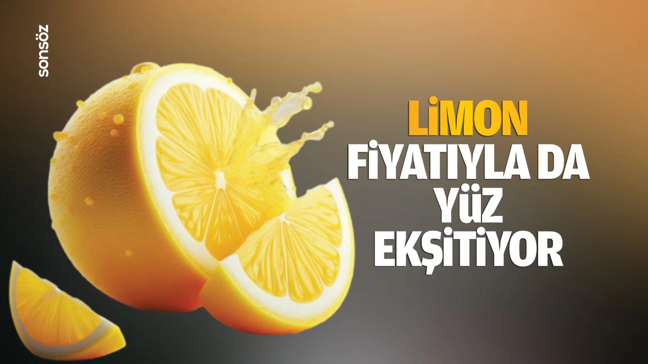 Limon, fiyatıyla da yüz ekşitiyor