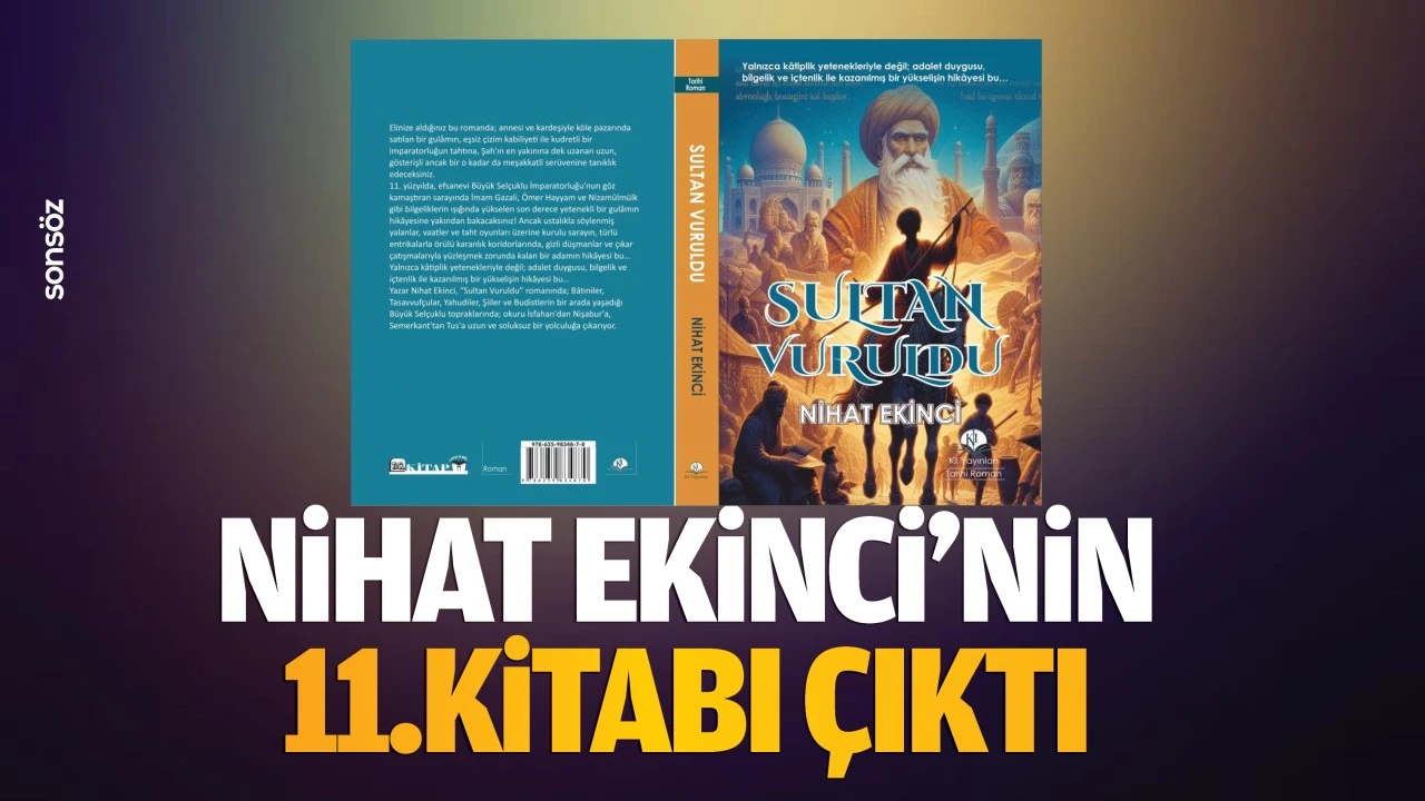 Nihat Ekinci’nin 11.kitabı çıktı