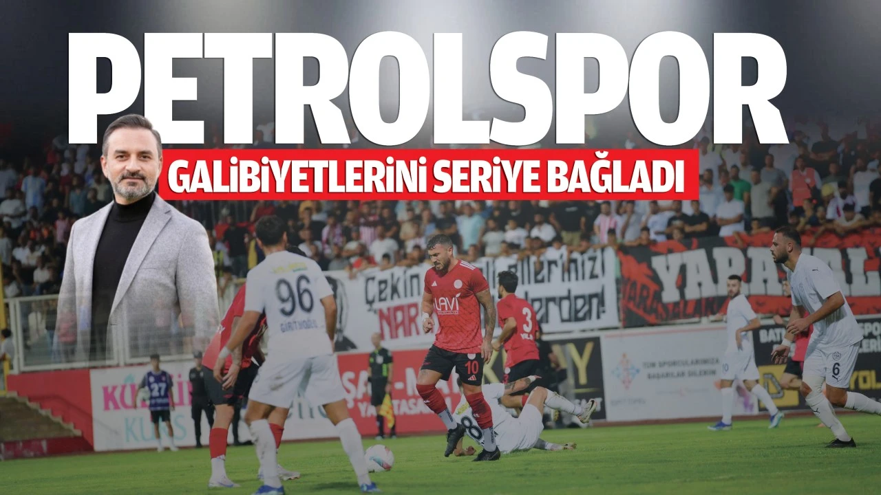 Petrolspor, galibiyetlerini seriye bağladı