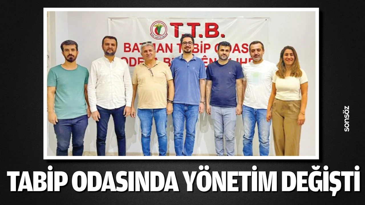 Tabip Odasında yönetim değişti