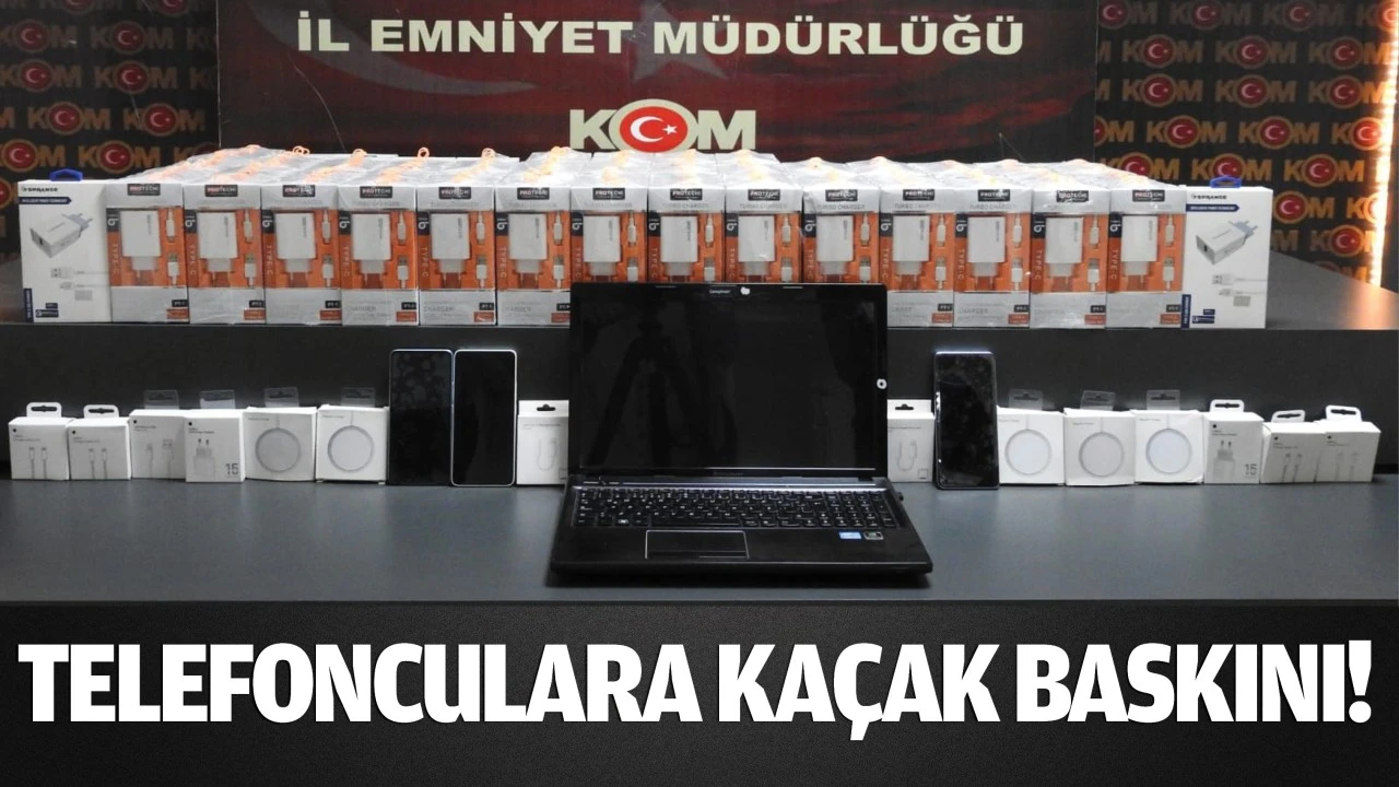 Telefonculara kaçak baskını!