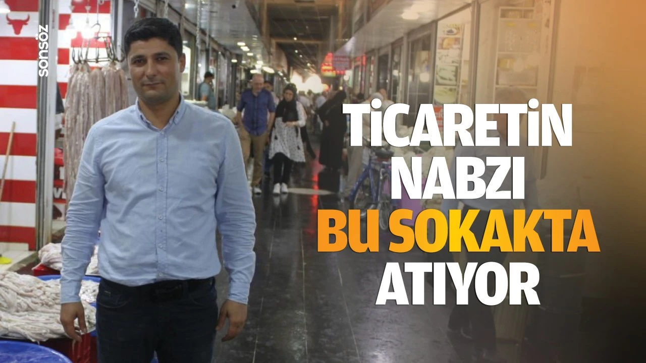 Ticaretin nabzı bu sokakta atıyor